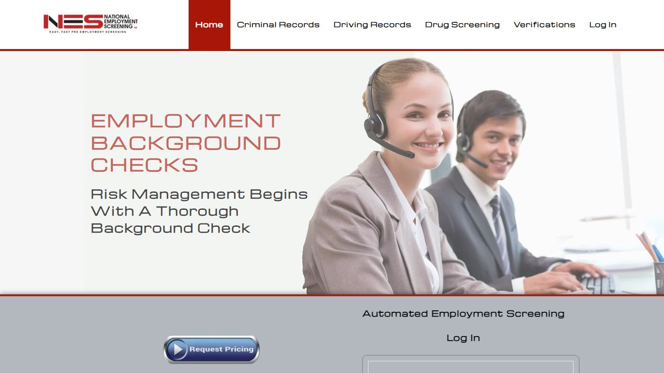 Home - National Employment Screening